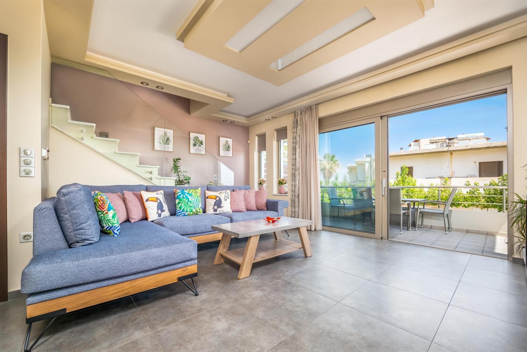 Aria Sea View, Chania Stalós Exterior foto