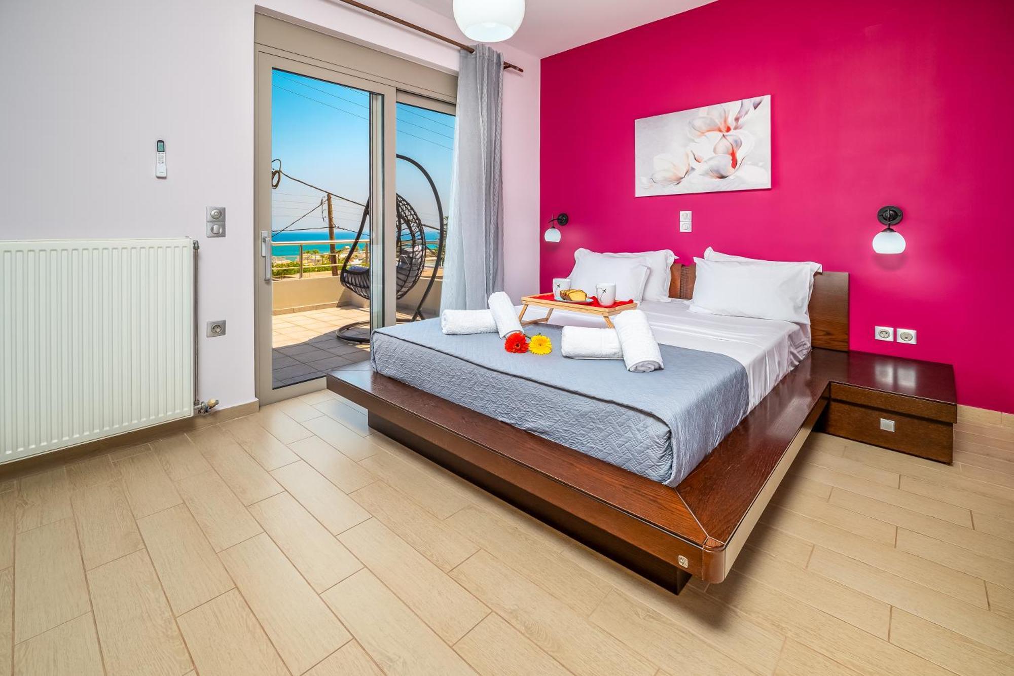 Aria Sea View, Chania Stalós Exterior foto