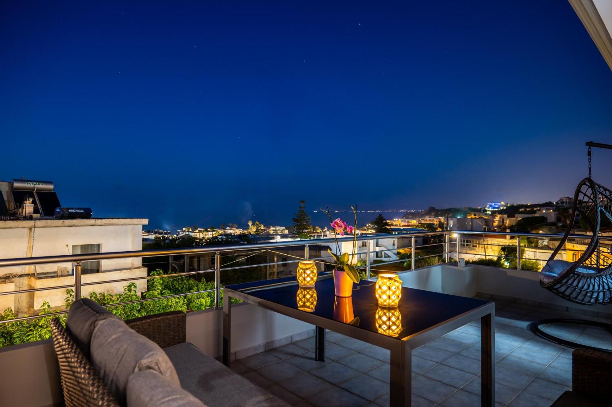 Aria Sea View, Chania Stalós Exterior foto